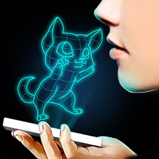 Simulator Cat Hologram Fake icon