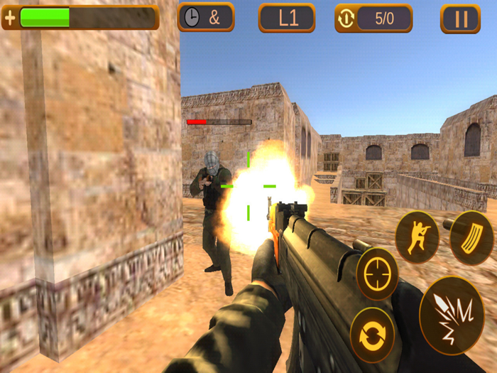 Critical ShooterMultiplayer sniper gun shooting games