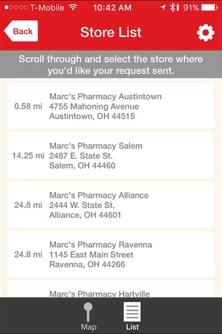 Marc’s Pharmacy Mobile App screenshot 2