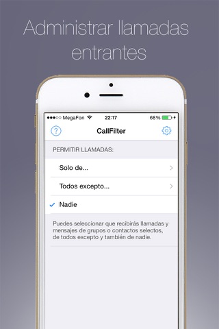 Call Filter - reject unwanted calls screenshot 3