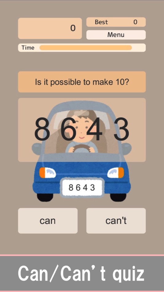 #4. Make 10 - brain training game (iOS) 由: Nukenin LLC