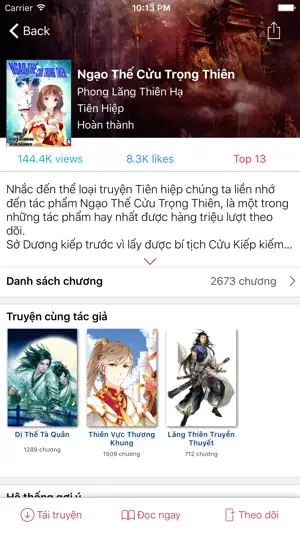 Doc Truyen - Truyen Cua Tui screenshot 3