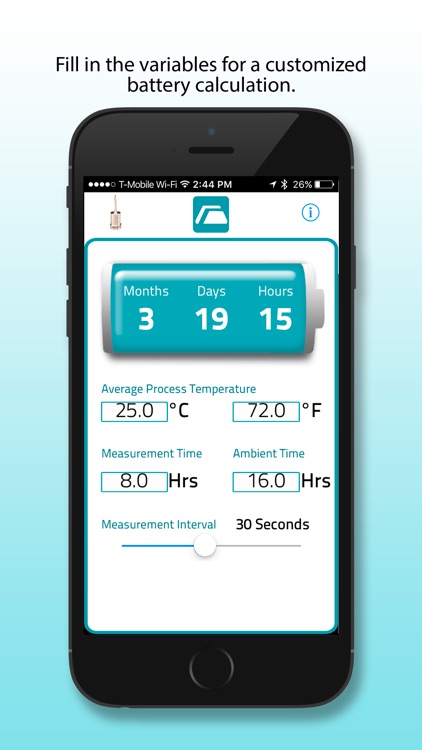 DataTrace Battery Life Calculator