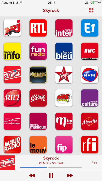 Screenshot #1 pour Radios France: Top Radios