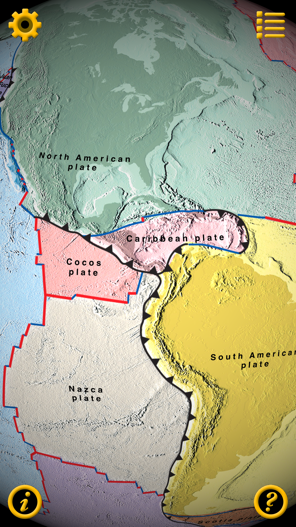 Plate Tectonics Visual Glossary and Atlas screenshot 5