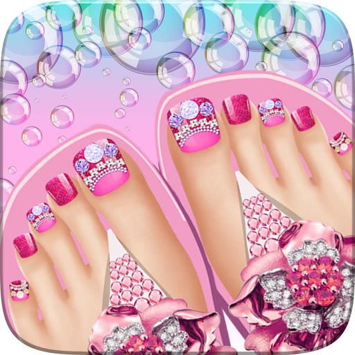 Foot Nail Art Beauty Salon Game Cute Designs And Manicure Ideas for Girls icon