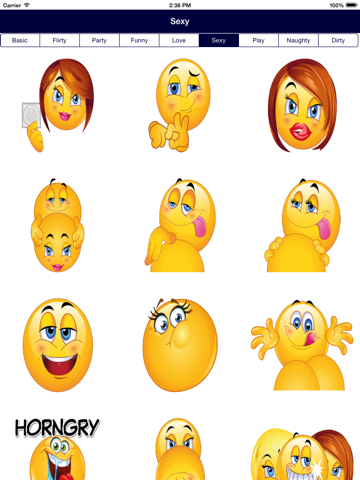 Screenshot #4 pour Adult Sexy Emoji - Naughty Romantic Texting & Flirty Emoticons For Whatsapp,Bitmoji Chatting