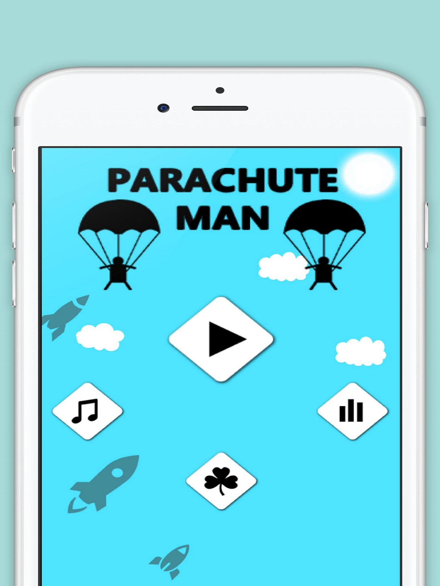 Sky Dive Parachute Me screenshot 4