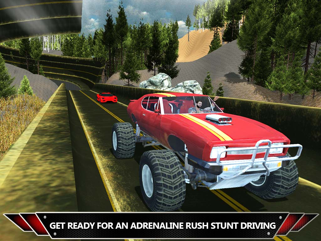 Offroad Stunt Car Drive 3d screenshot 8
