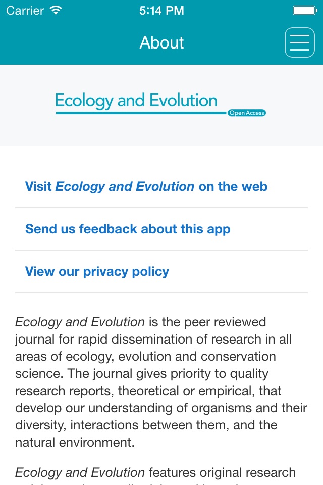 Ecology and Evolution screenshot 2
