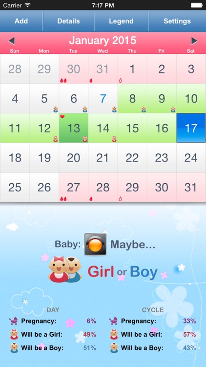 Menstrual Calendar for Teens