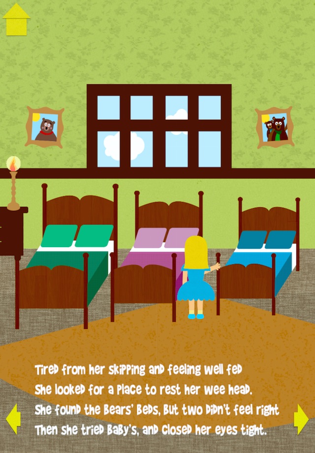 Nursery Rhymes: Goldilocks and the Three Bears screenshot 4