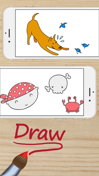 Take notes or doodle – Draw and write onthe screen iPhone screenshot 1 - Entertainment app