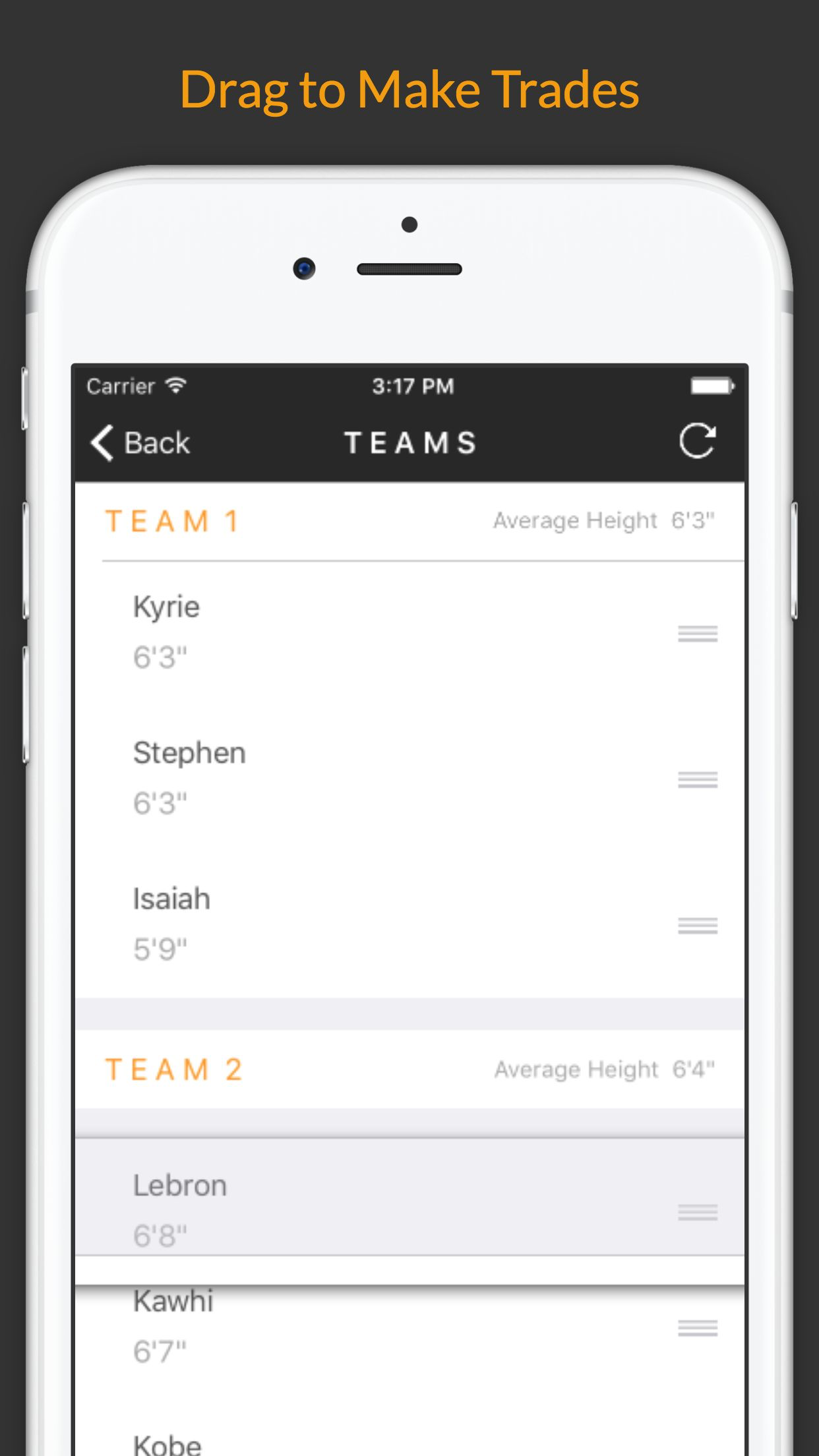 Versus - Team Maker screenshot 4