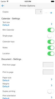 CalPrint for iPhone iphone bilder 1