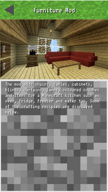 FURNITURE MOD FOR MINECRAFT PC - NEW FURNITURE GUIDE
