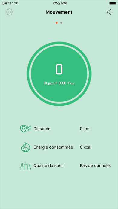 Screenshot #1 pour ZEROFIT