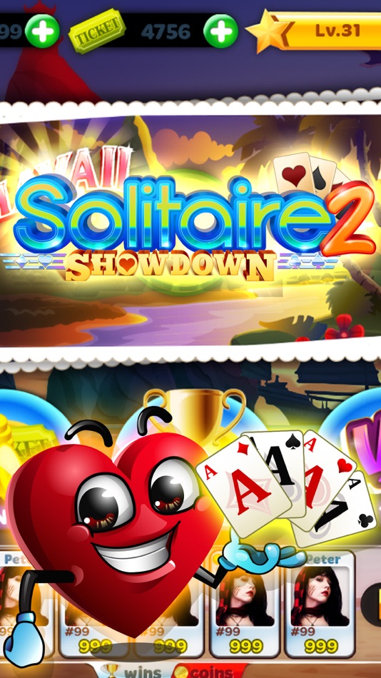 #3. Solitaire Showdown 2 (iOS) 由: Qublix