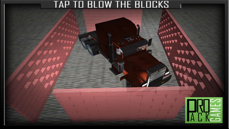 Tap to save the truck – Drive your diesel trailer and eliminate the road blocks