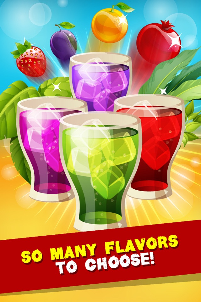 Soda Cola Salon - Frozen Drink Maker Game for Kids screenshot 4