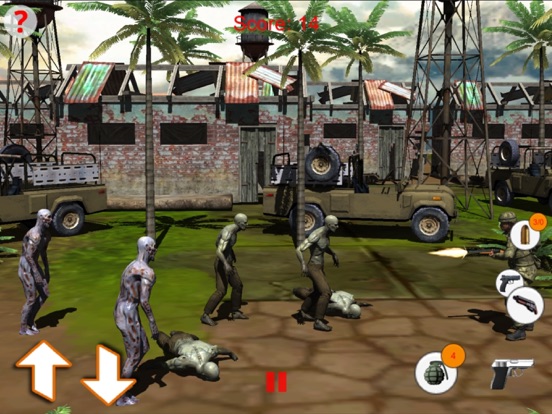 Screenshot #6 pour tirer des zombis tous