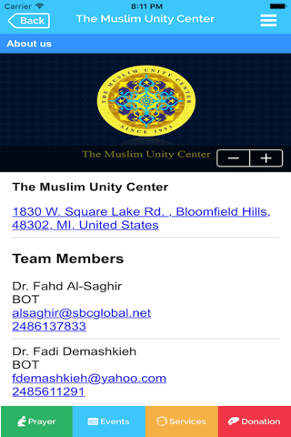 Muslim Unity Center screenshot 2