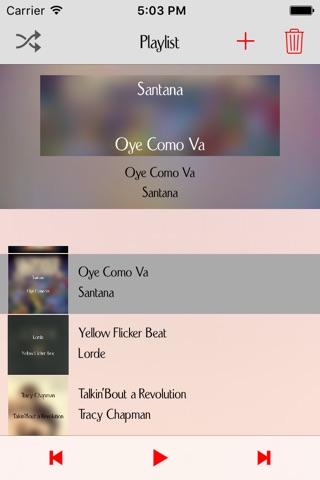 Musicly - Custom Playlists screenshot 4