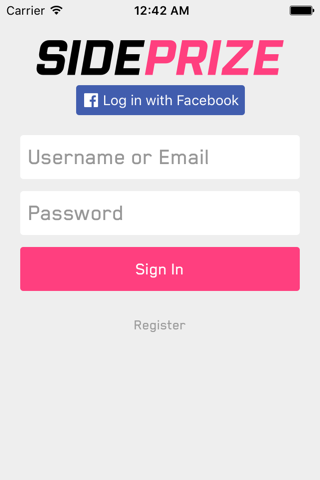 SidePrize screenshot