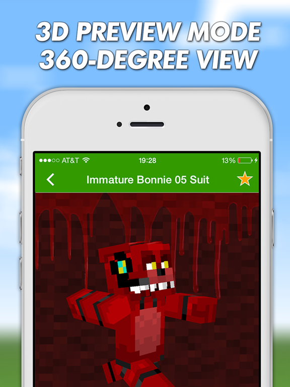 Screenshot #6 pour FNAF Skins For Minecraft PE (Pocket Edition) Pro