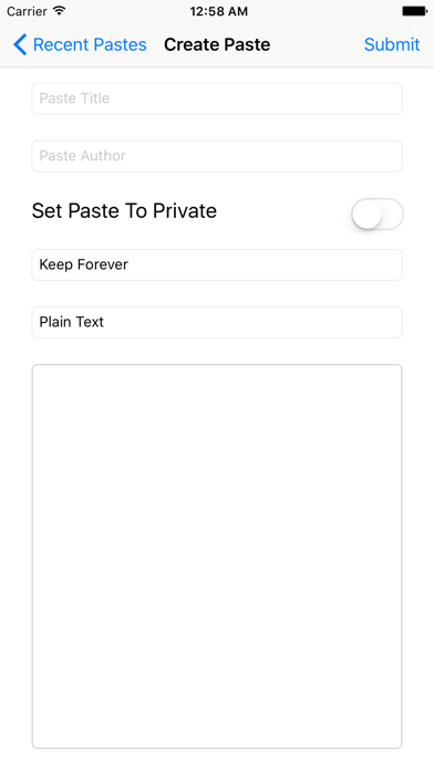 Screenshot #3 pour Paste Now