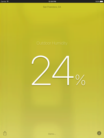 Screenshot #2 for Humidity App