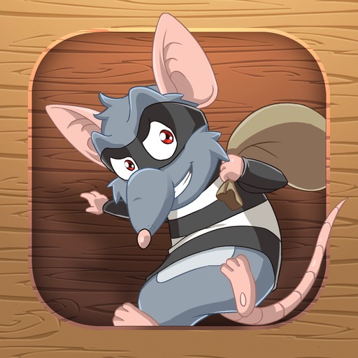 Bouncy Rat Thief Jump: Super Mayhem Trap Pro icon