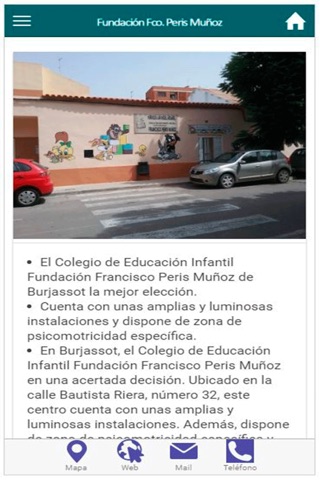 Fundacion Fco Peris screenshot 4