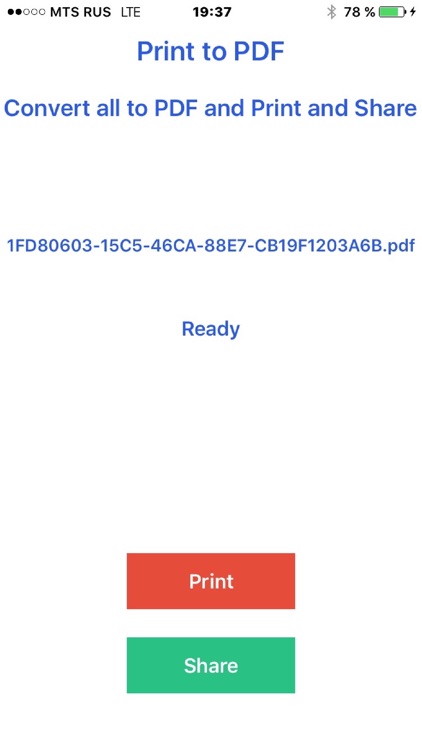 Print & PDF