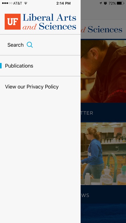 UF College of Liberal Arts and Sciences screenshot-3