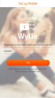 wylie iphone screenshot 1