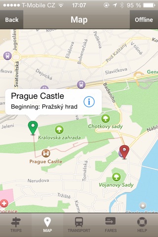 Prague Trips by Public Transport screenshot 3