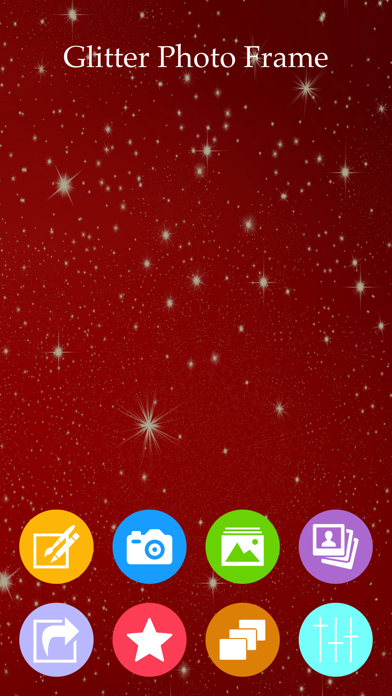 Screenshot #1 pour Glitter Photo Frame