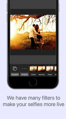 Game screenshot Square Camera : Photo Filtering , Effects, Photo Collage, Stickers apk