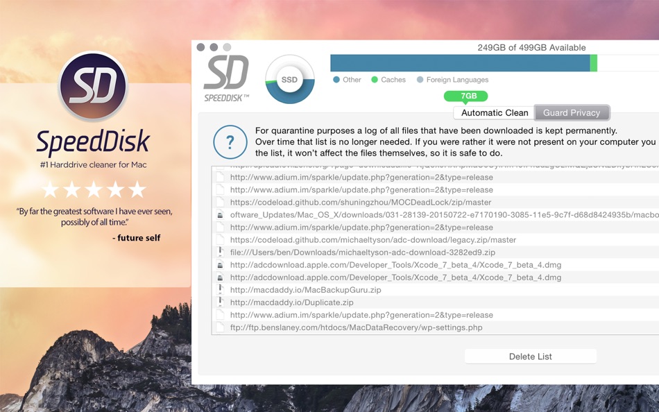 #1. Drive Cleaner Pro (macOS) 由: FelixDev