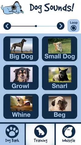 Game screenshot Dog Sounds and Dog Whistle apk