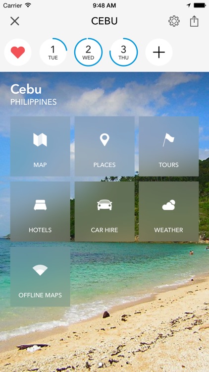 Cebu Island Offline Map & Guide by Tripomatic