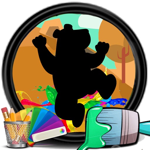 Paint Kids Page Game Bonnie Bears Edition icon