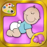Younger Baby's Coloring Pages - App Icon