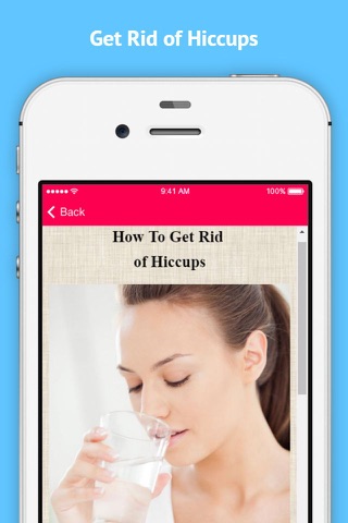 How To Get Rid of Hiccups - Home Remedies screenshot 3