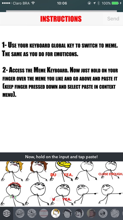Meme Keyboard - Copy and Paste in any chat screenshot-3
