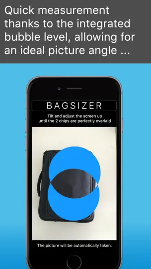 Screenshot von BagSizer auf dem iPhone 4