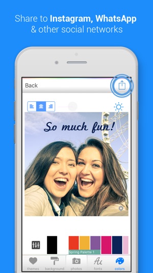 Color Cap - Add custom text to photos & pics for Instagram(圖3)-速報App