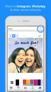 Color Cap - Add custom text to photos & pics for Instagram screenshot #3 for iPhone