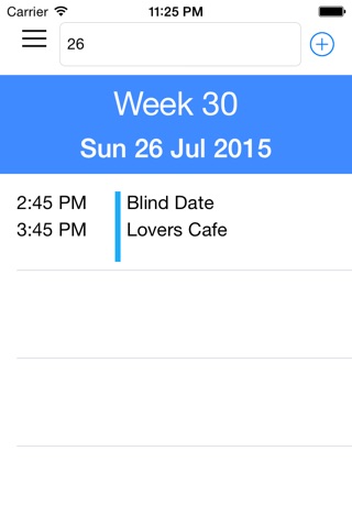 Just Type Calendar by KR screenshot 3